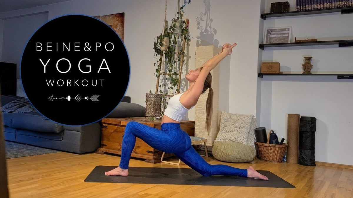 YOGA WORKOUT für einen knackigen Po und schöne Beine | schnell und effektiv! - vrshAMBITION