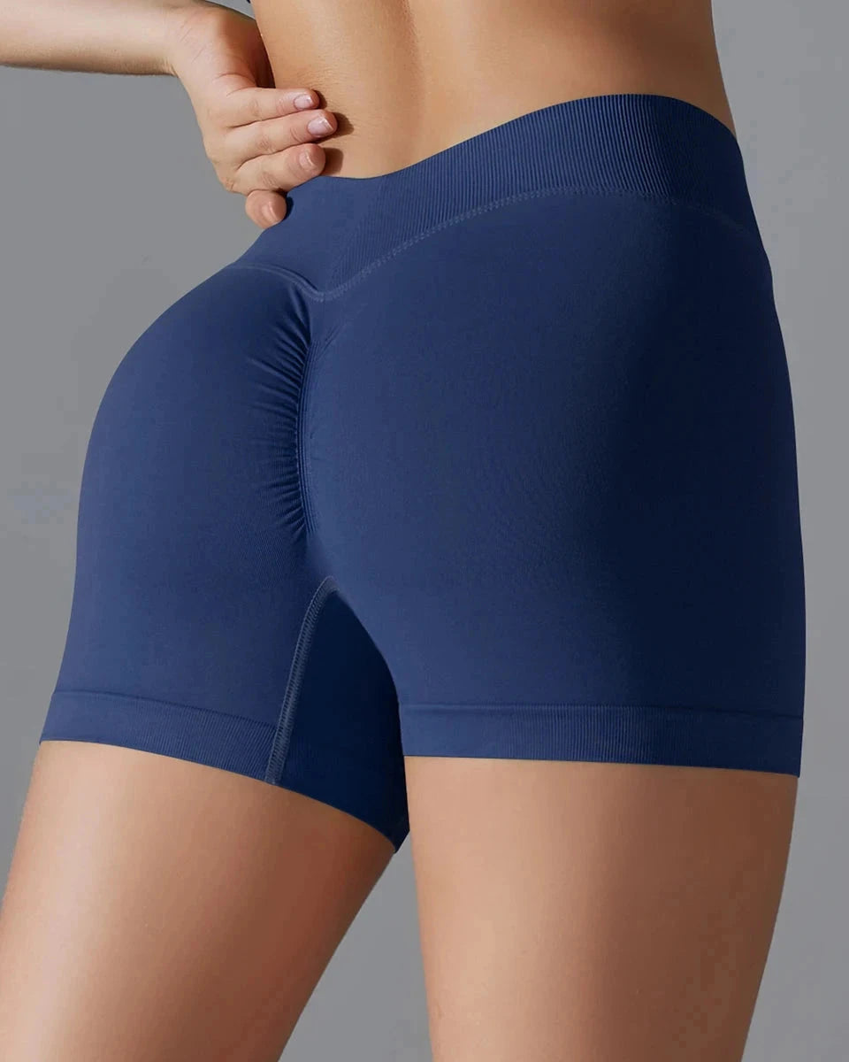Pure Scrunch V-Back Shorts vrshAMBITION