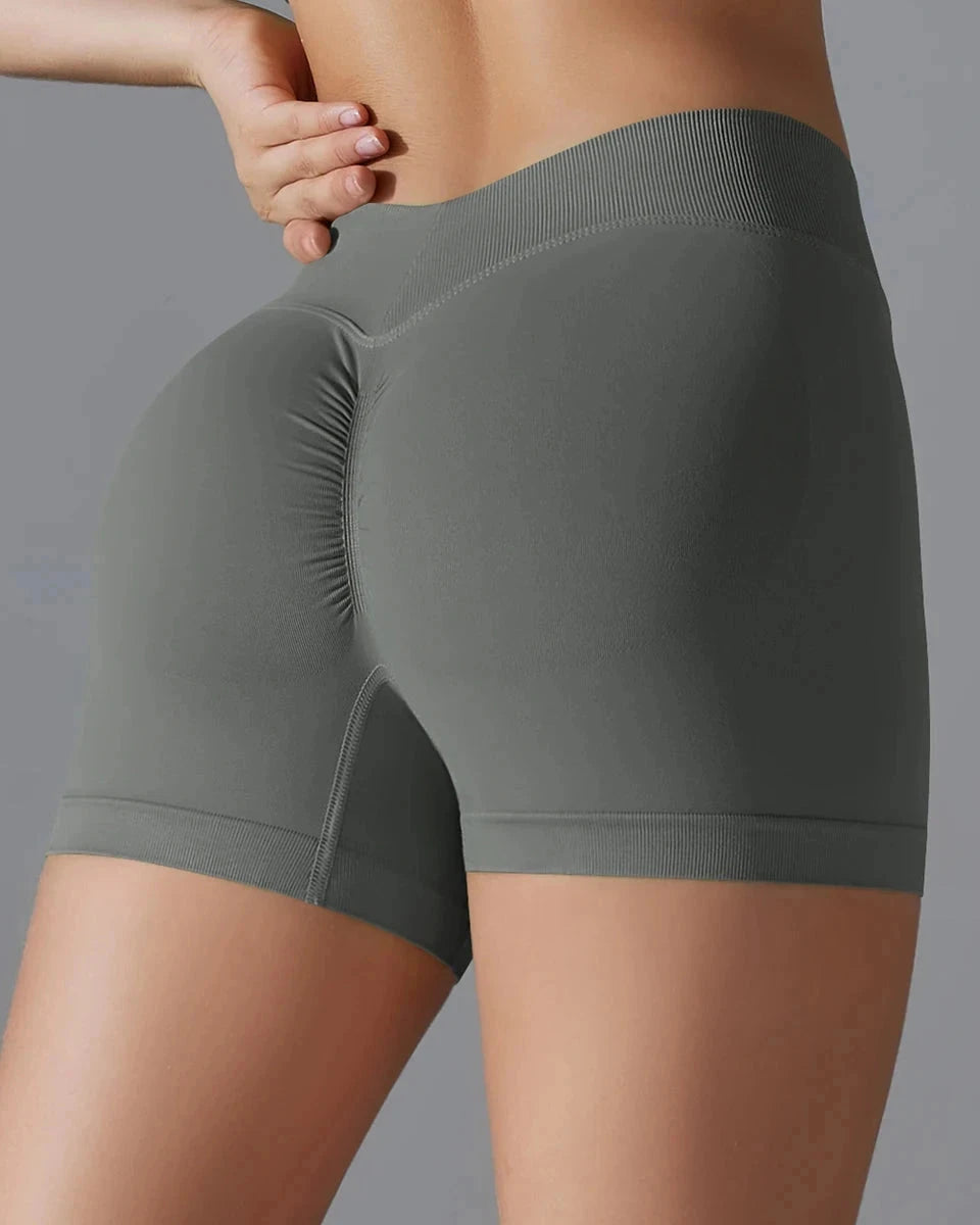 Pure Scrunch V-Back Shorts vrshAMBITION