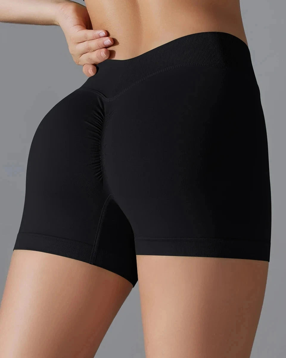 Pure Scrunch V-Back Shorts vrshAMBITION