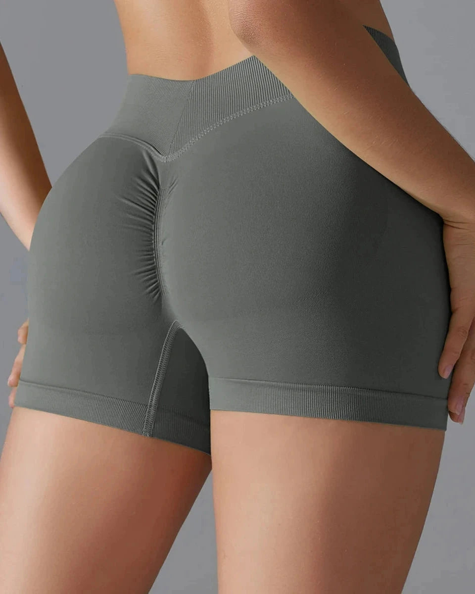 Pure Scrunch V-Back Shorts vrshAMBITION