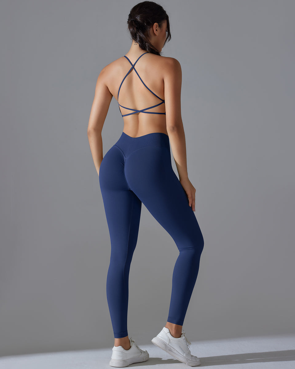Pure Scrunch V-Back Leggings vrshAMBITION