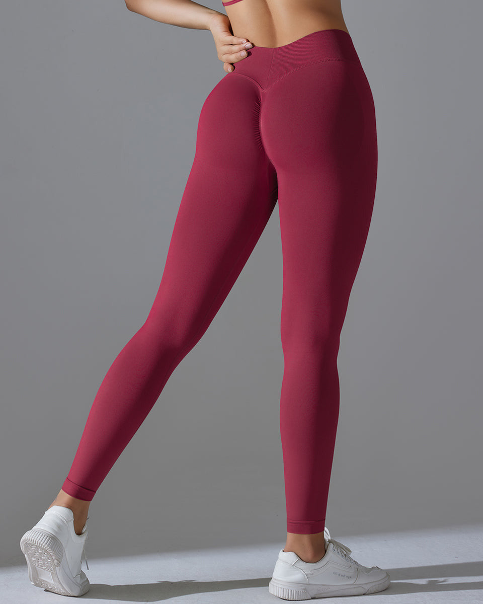 Pure Scrunch V-Back Leggings vrshAMBITION