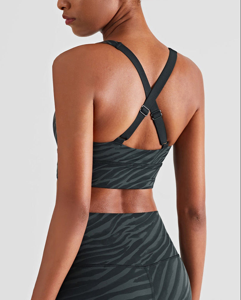 Motion Seamless Sports Bra - Animal
