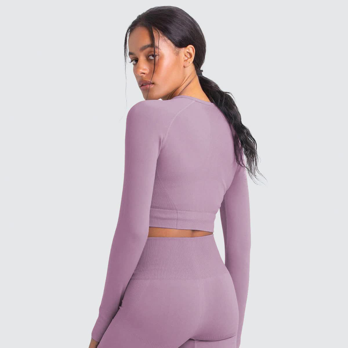 Adapt Seamless Long Sleeve Crop Top