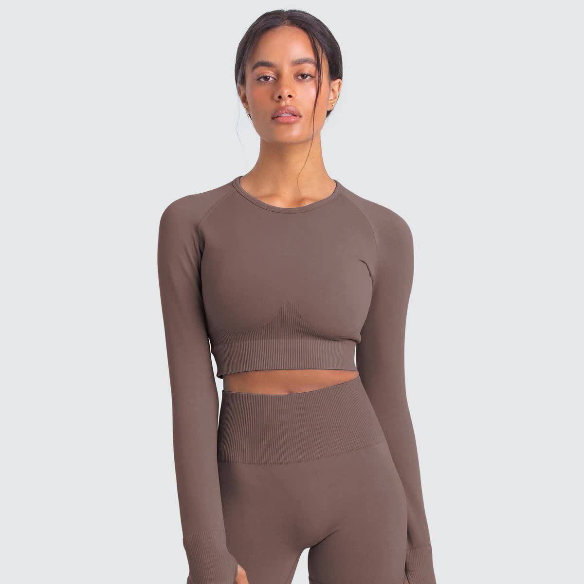Adapt Seamless Long Sleeve Crop Top