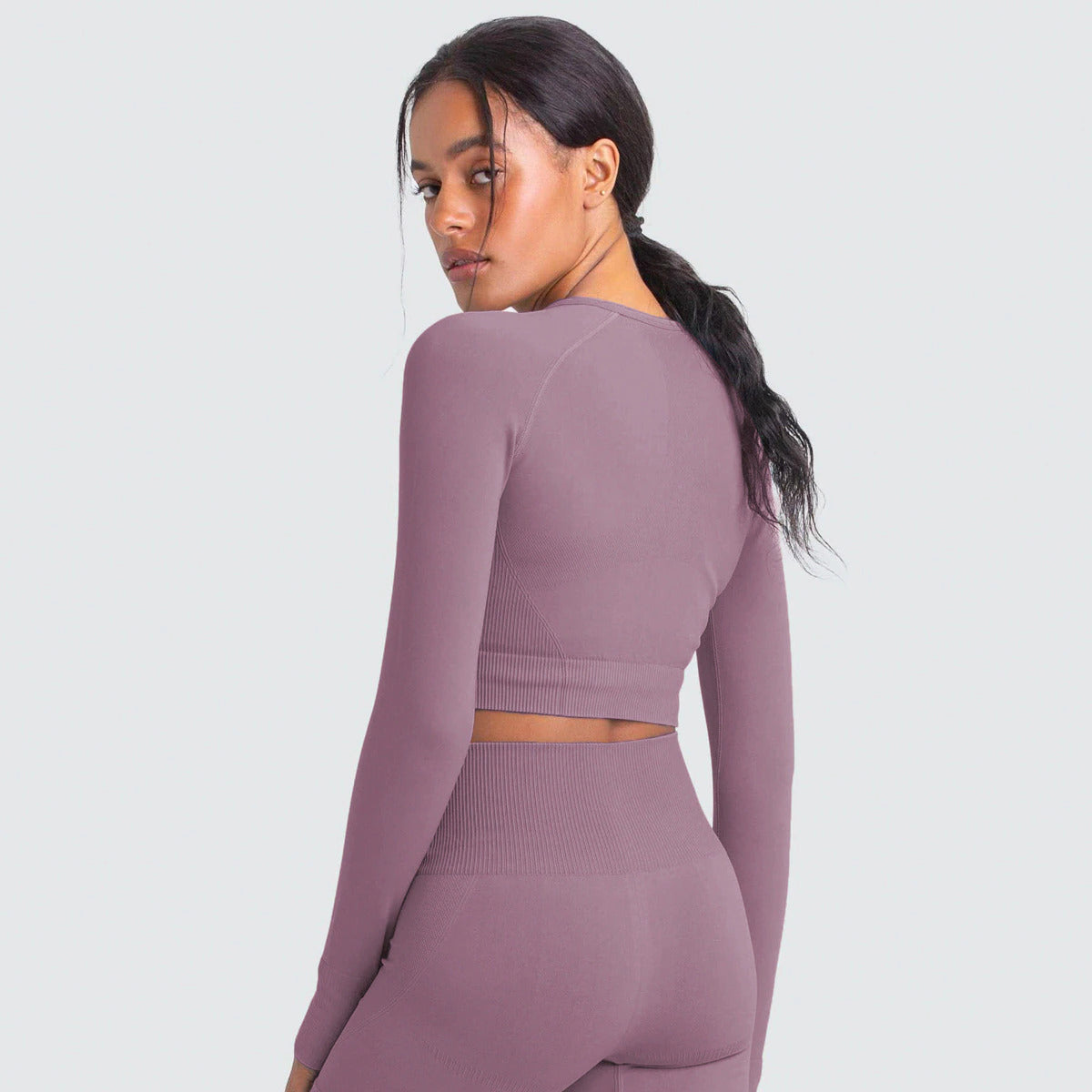 Adapt Seamless Long Sleeve Crop Top