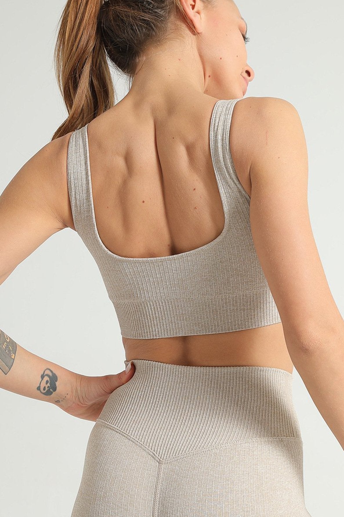 Seamless Rib Sport BH vrshWOMENS