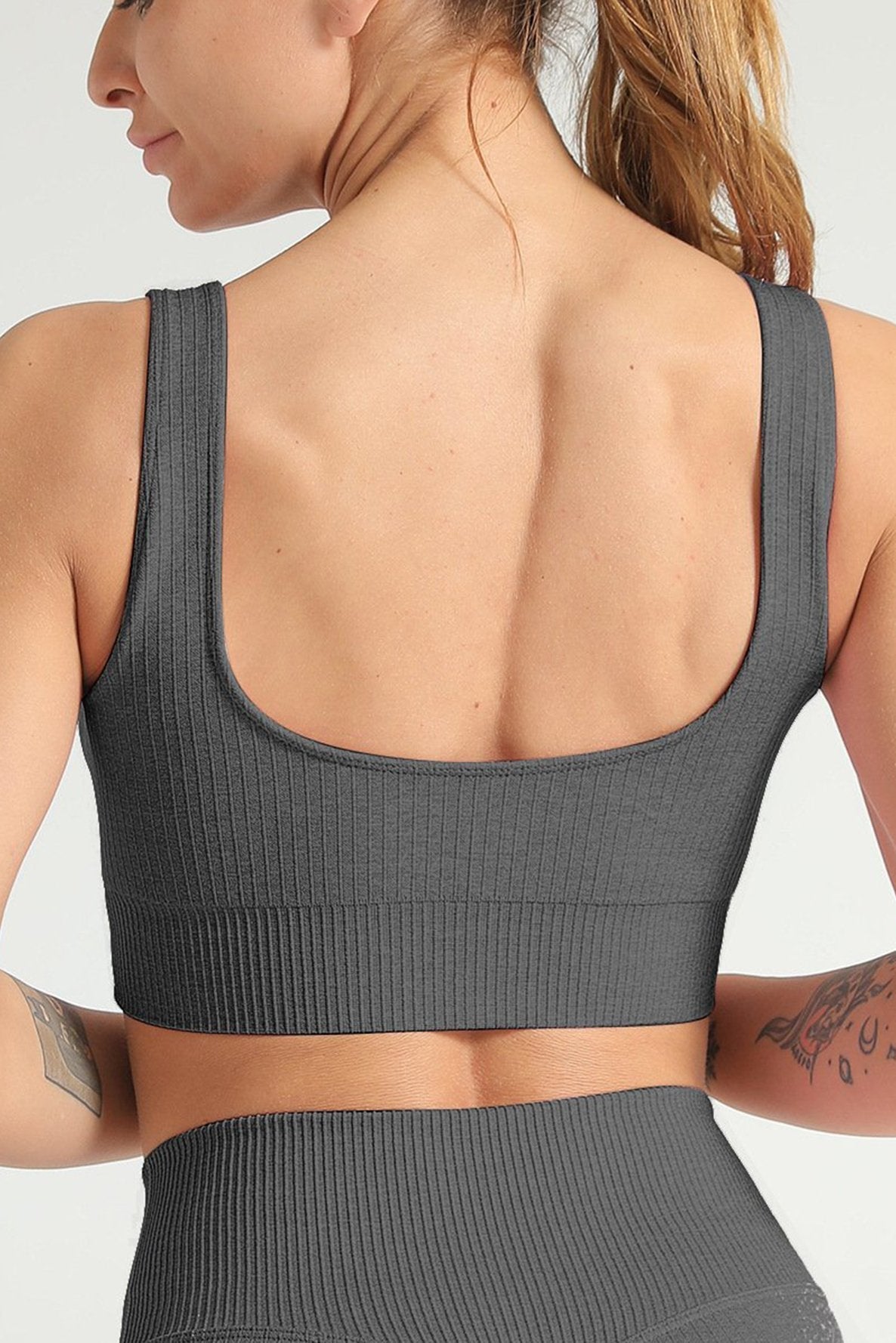Seamless Rib Sport BH vrshWOMENS
