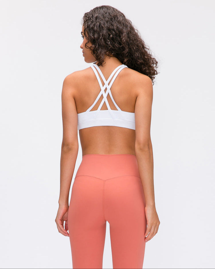 Mindstream Seamless Cross Sport BH - Weiß vrshWOMENS