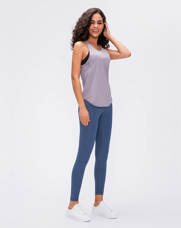 Lightweight Mesh Tank Top - Violett vrshWOMENS
