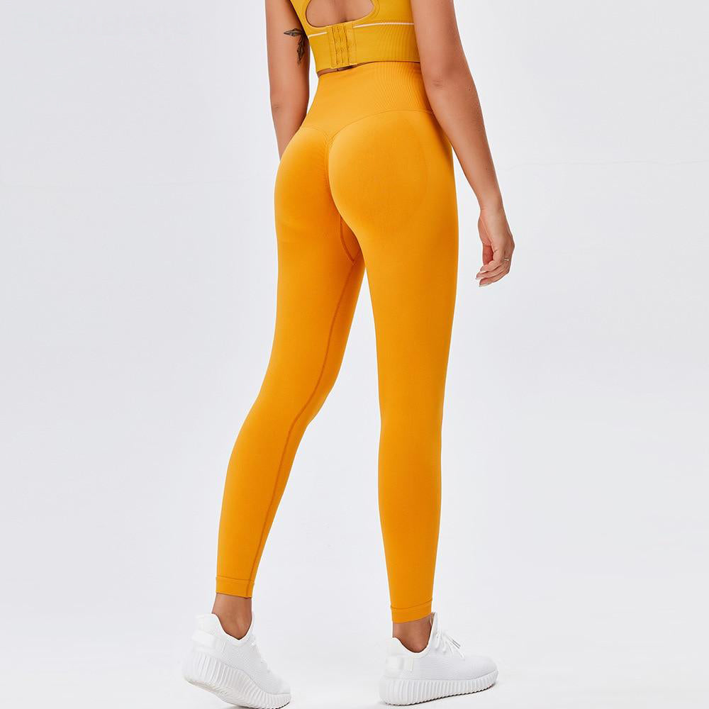 Seamless Scrunch 2.0 Leggings - Gelb