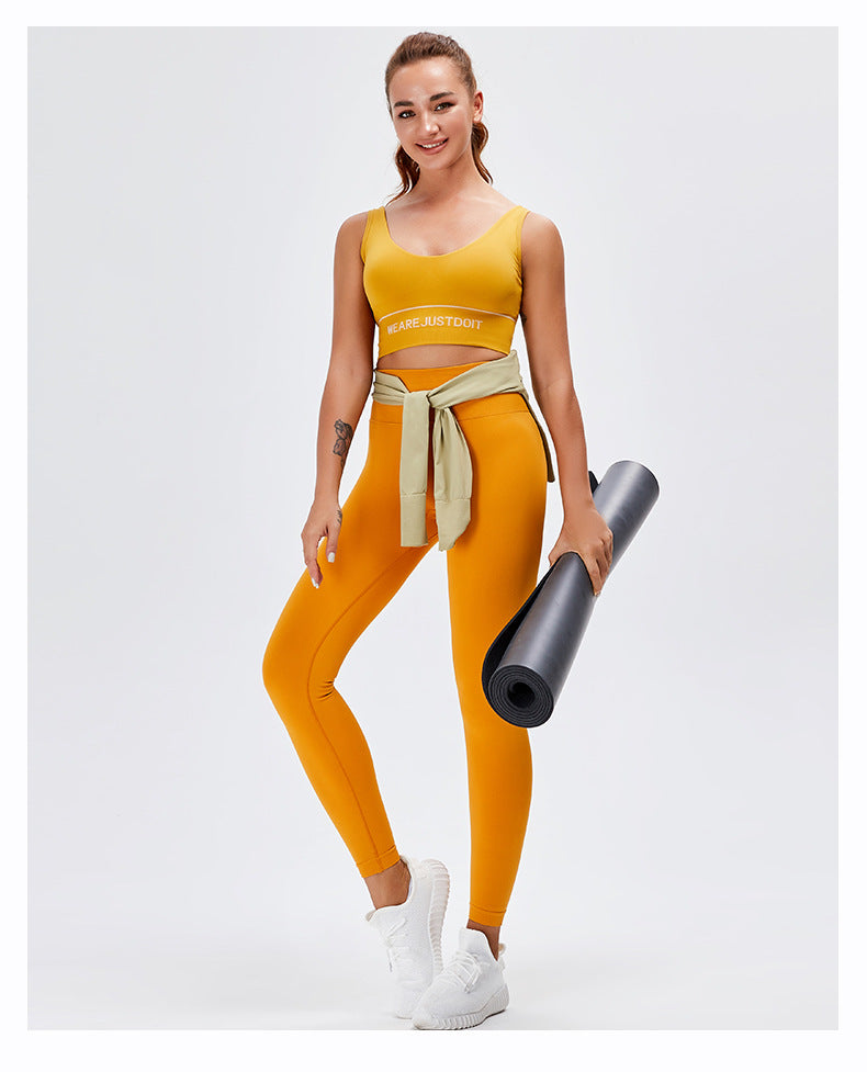 Seamless Scrunch 2.0 Leggings - Gelb vrshWOMENS