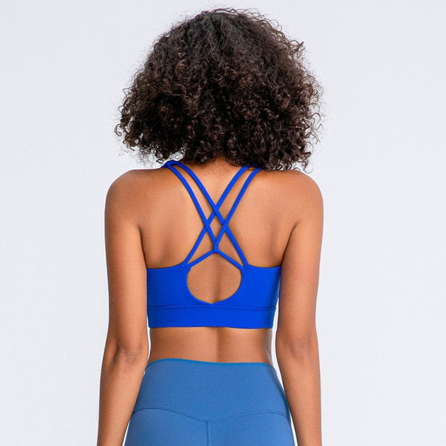 Mindstream Seamless Define Sport BH - Blau vrshWOMENS