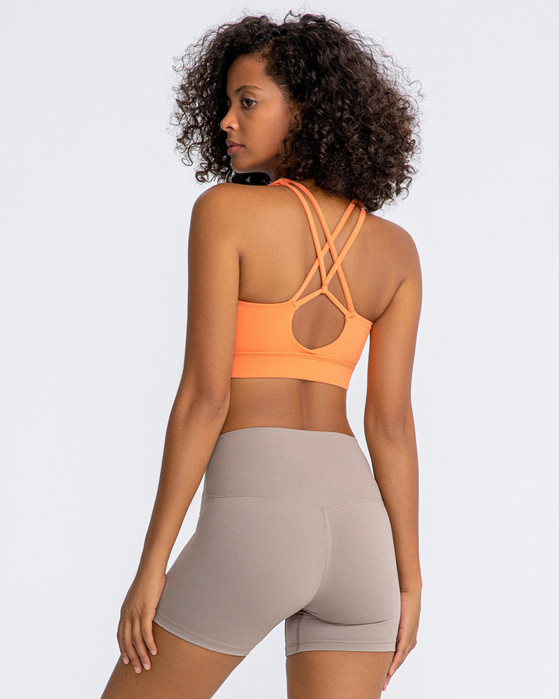 Mindstream Seamless Define Sport BH - Coral vrshWOMENS