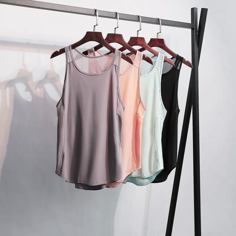 Lightweight Mesh Tank Top - Violett vrshWOMENS