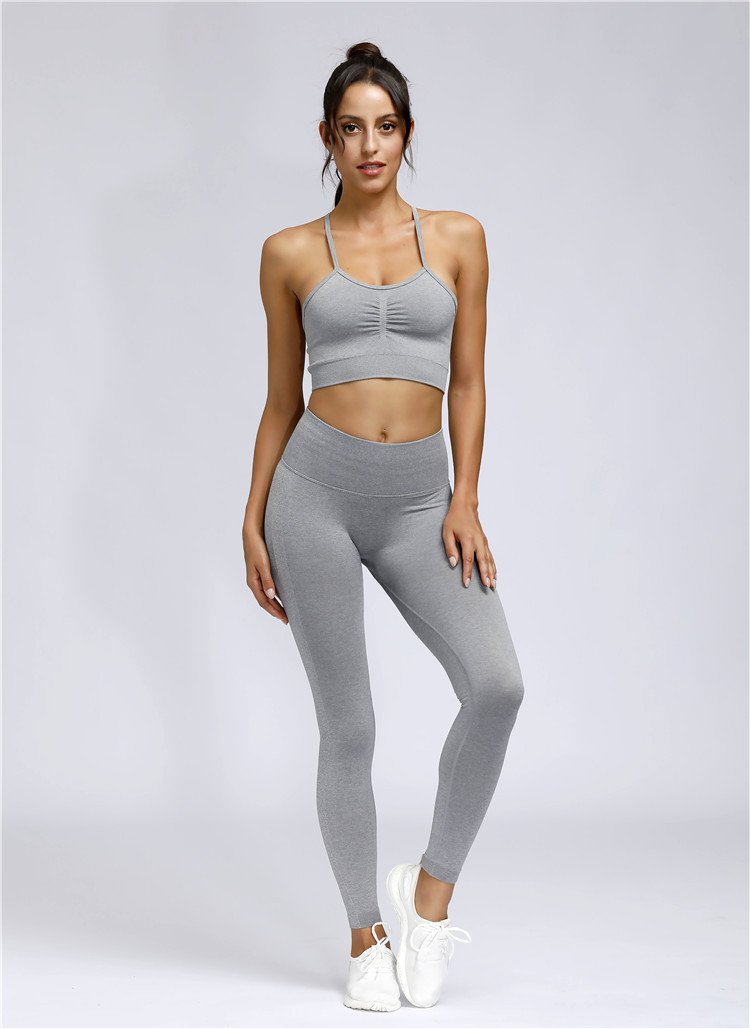 Seamless Scrunch Leggings - Hellgrau vrshWOMENS