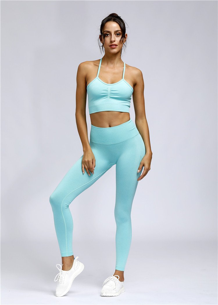 Seamless Scrunch Leggings - Grün