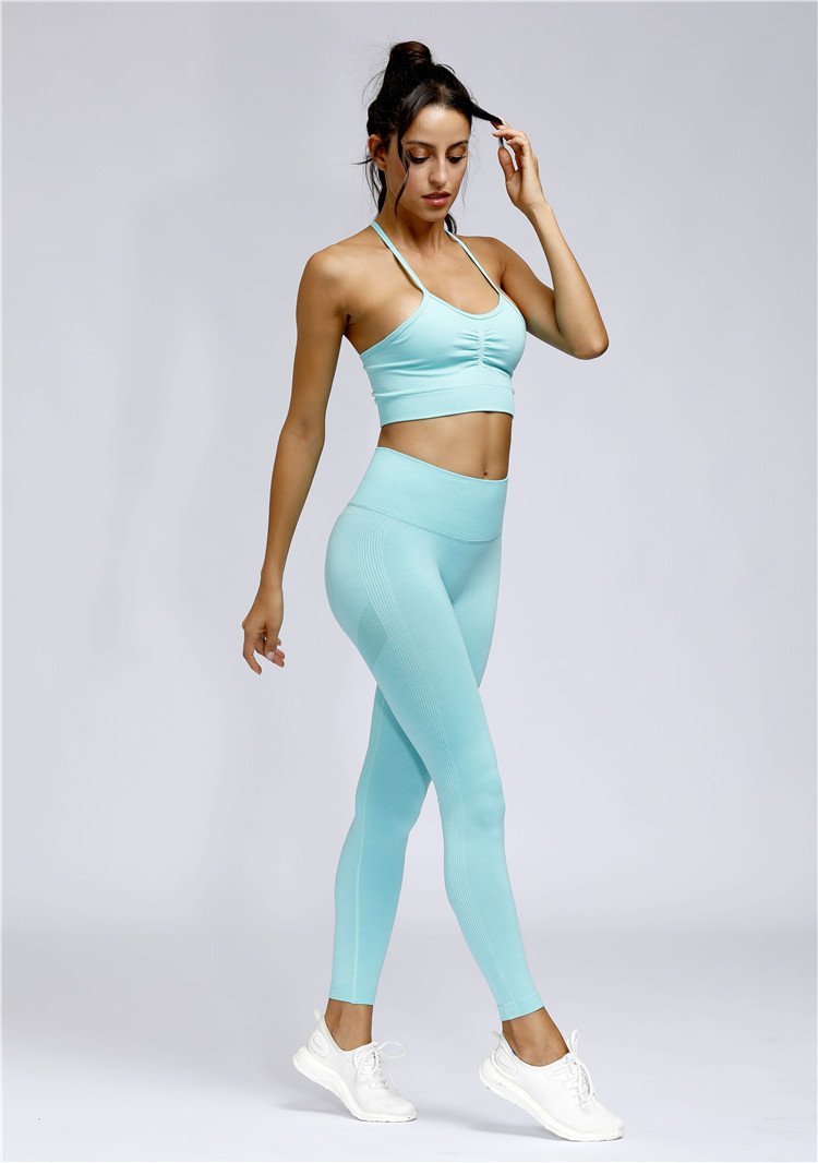 Seamless Scrunch Leggings - Grün