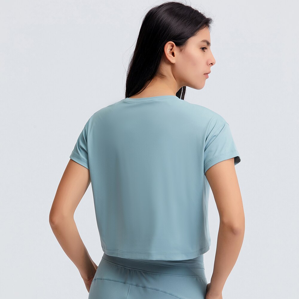 Lightweight Buttery Crop Top - Hellgrün vrshWOMENS