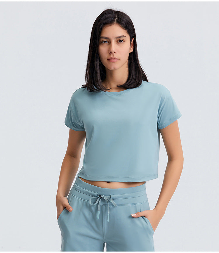 Lightweight Buttery Crop Top - Hellgrün vrshWOMENS