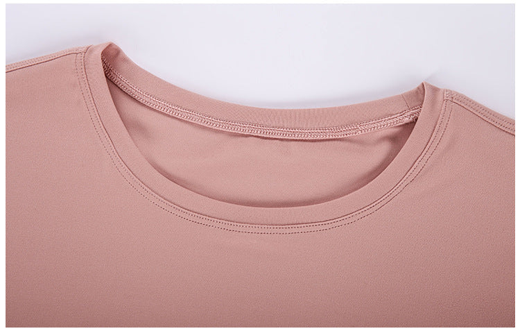 Lightweight Buttery Crop Top - Pink vrshWOMENS