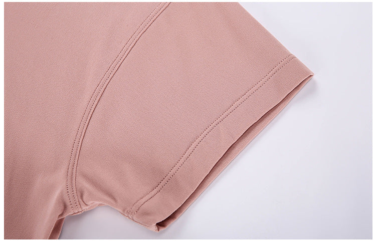 Lightweight Buttery Crop Top - Pink vrshWOMENS
