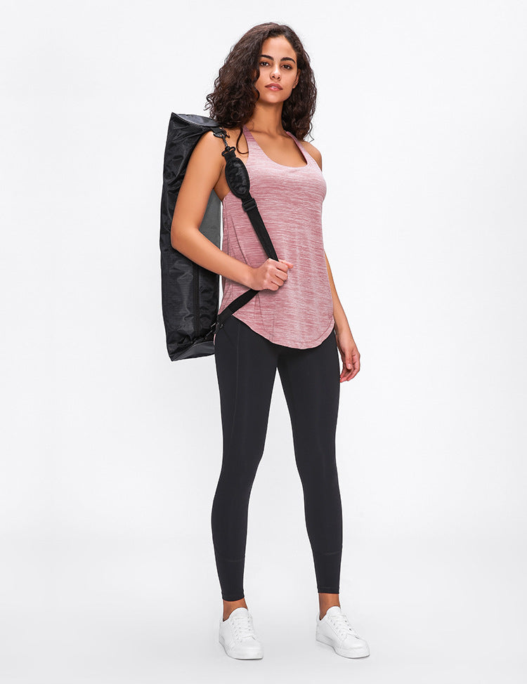 Lightweight Fly Tank Top mit integriertem BH - Rot Meliert vrshWOMENS