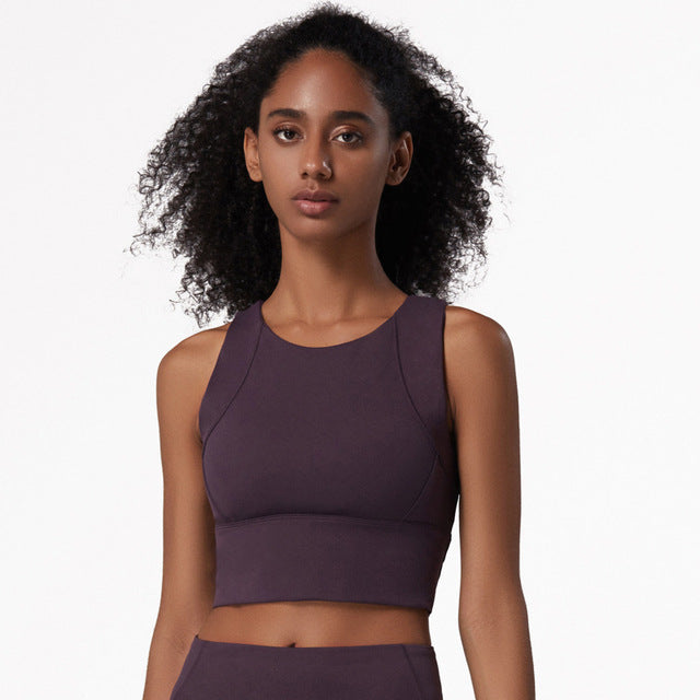 Run Pro Seamless Sports Bra - Violett vrshWOMENS