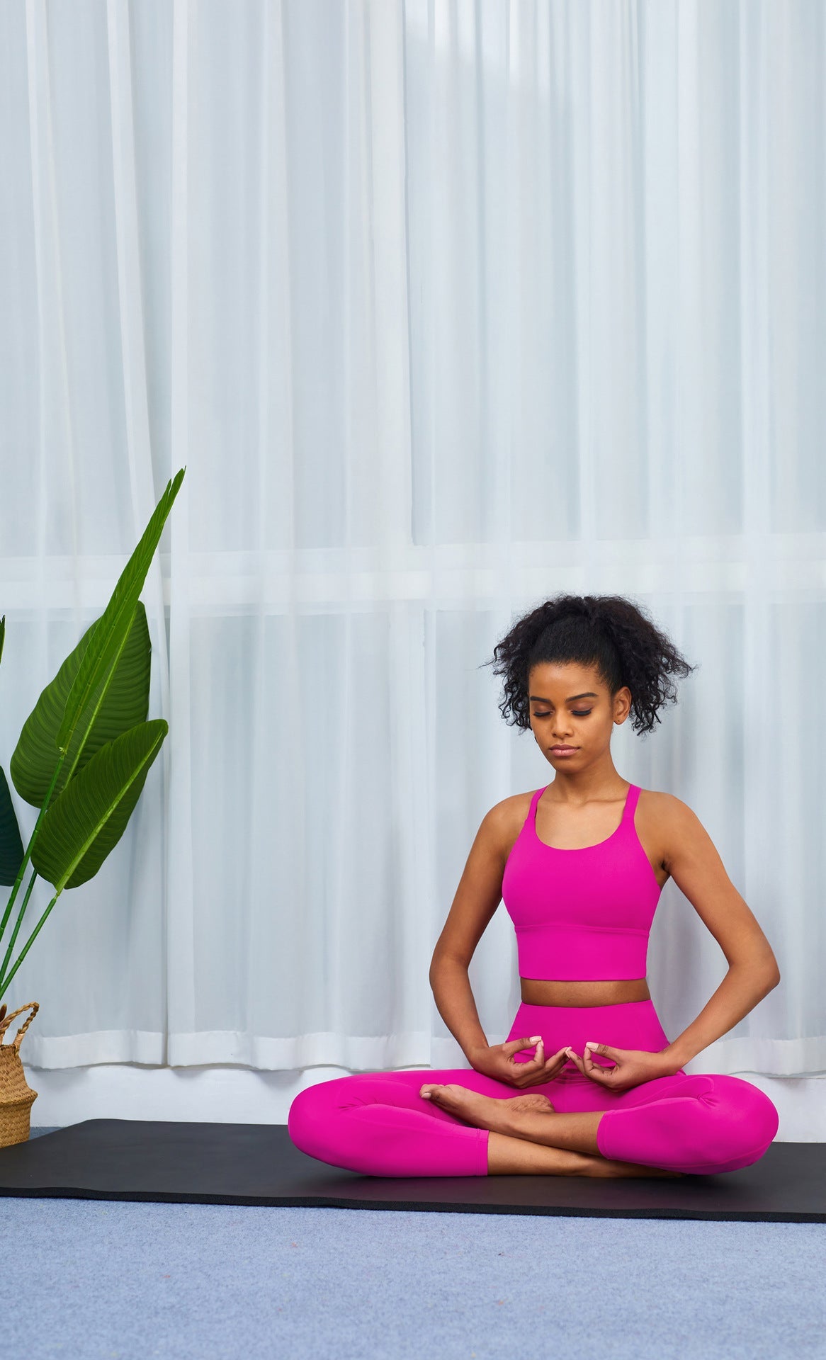 Run Pro Seamless Top mit integriertem Sport BH - Pink vrshWOMENS