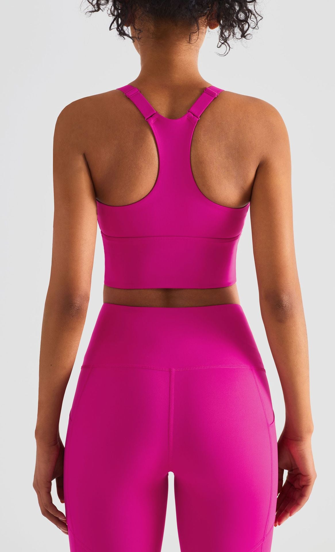 Run Pro Seamless Top mit integriertem Sport BH - Pink