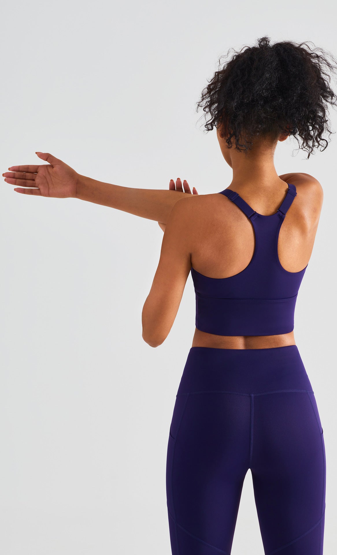 Run Pro Seamless Top mit integriertem Sport BH - Dunkelblau vrshWOMENS