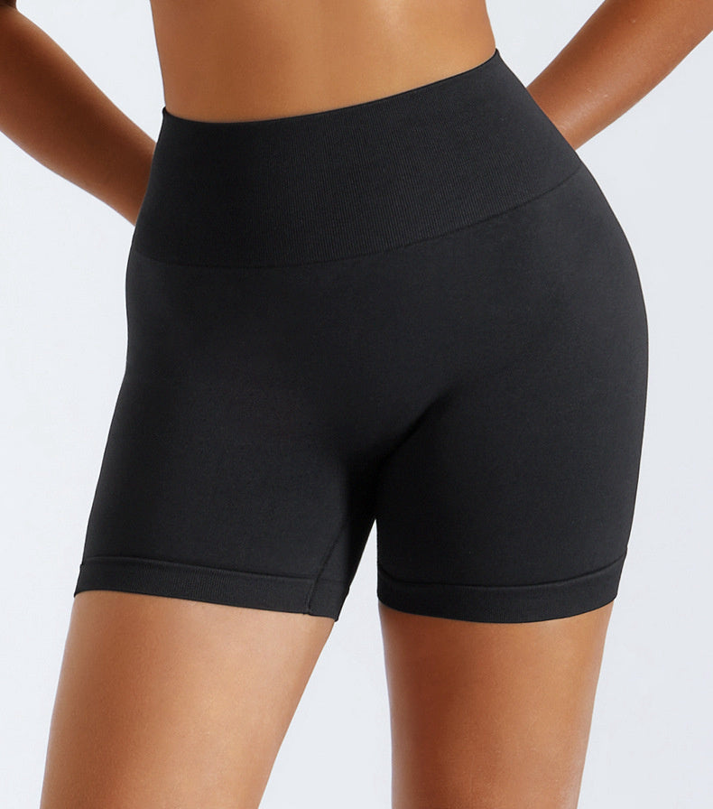 True Seamless Scrunch Shorts - Schwarz vrshWOMENS