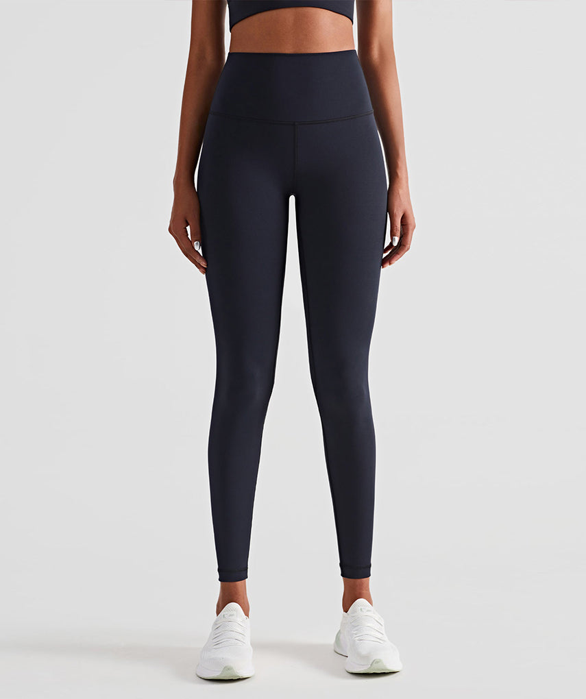Run 28" Seamless Leggings - Schwarz
