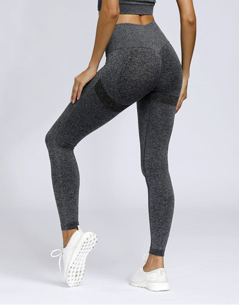 Seamless Scrunch Leggings - Grau