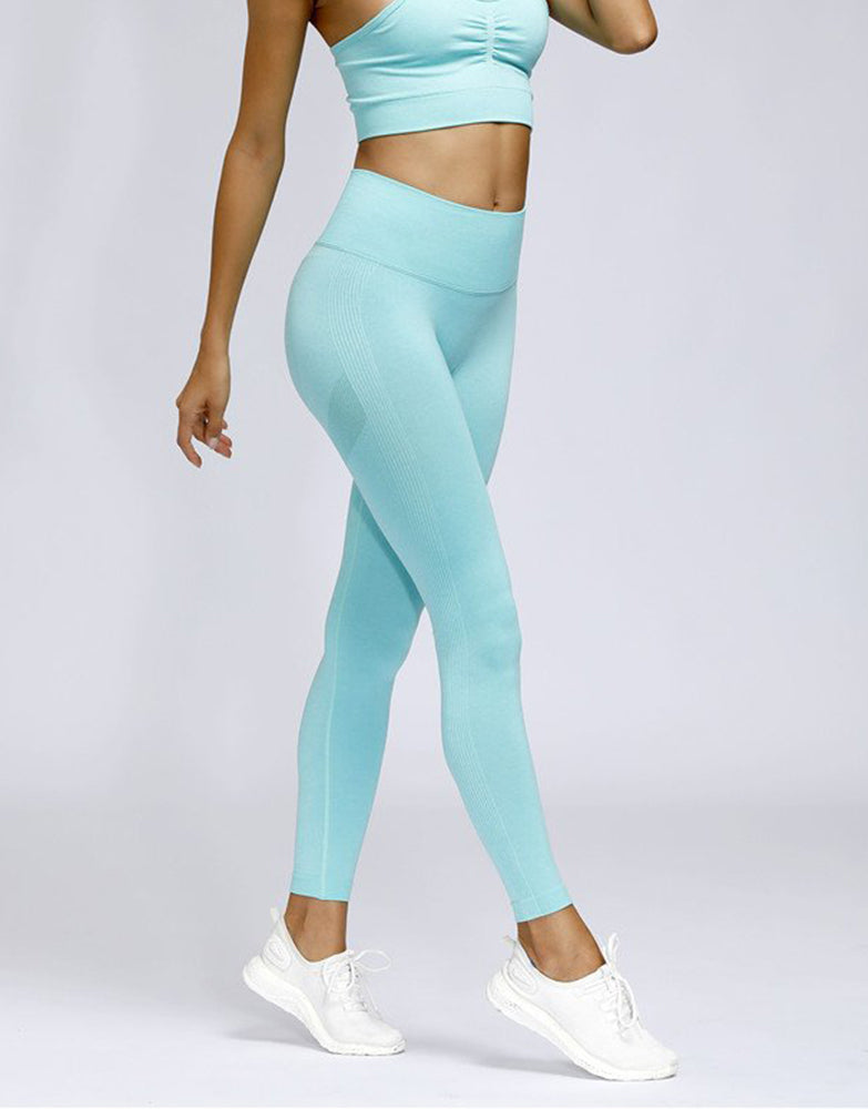 Seamless Scrunch Leggings - Grün