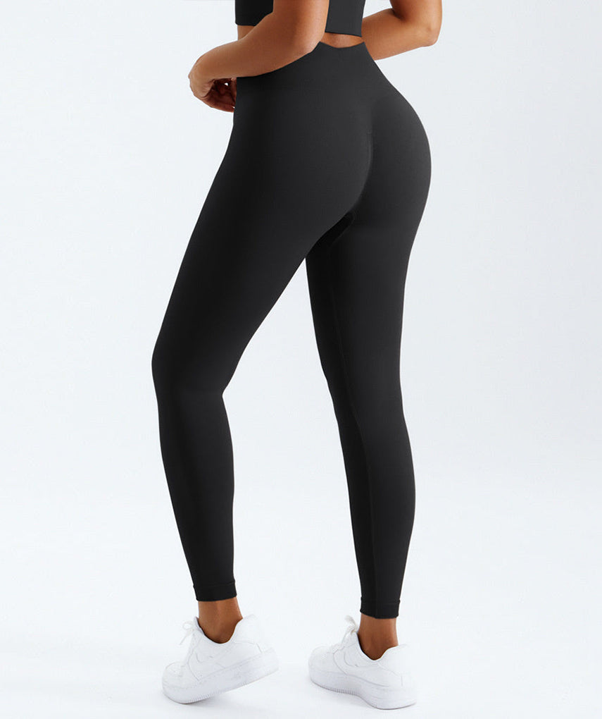 True Seamless Scrunch Leggings - Schwarz