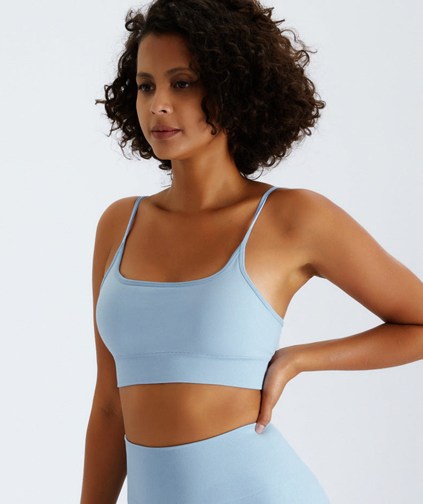 True Seamless Sports Bra - Blau