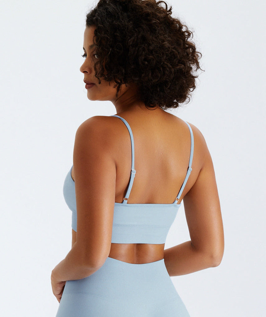 True Seamless Sports Bra - Blau vrshWOMENS