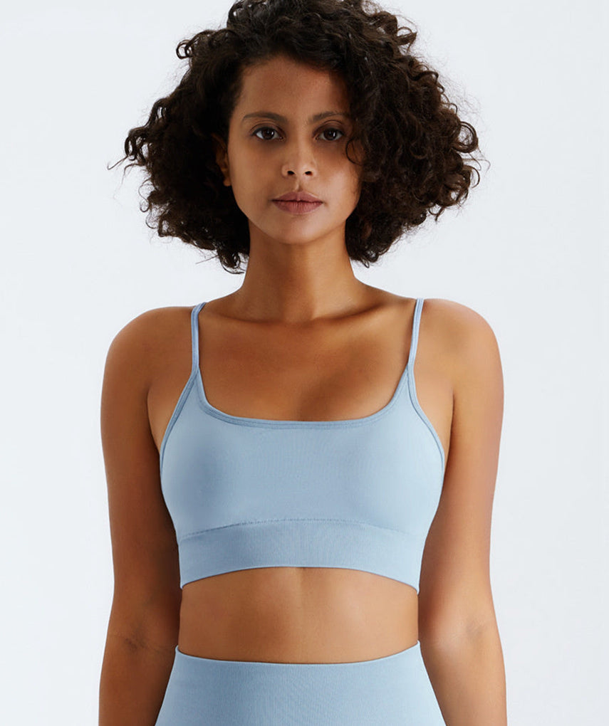 True Seamless Sports Bra - Blau vrshWOMENS