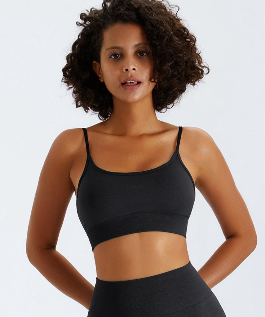 True Seamless Sports Bra - Schwarz vrshWOMENS