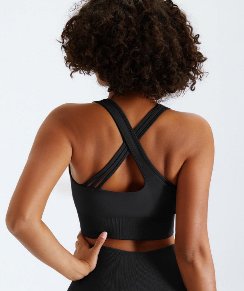 True Seamless X-Top - Schwarz vrshWOMENS