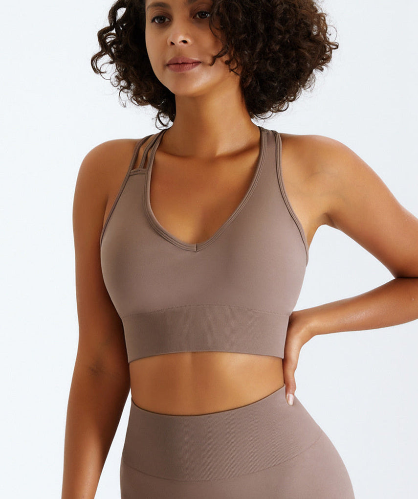 True Seamless X-Top - Taupe vrshWOMENS