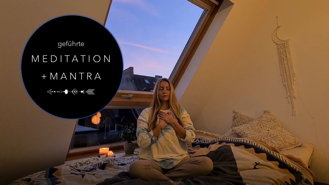 8 Minuten Meditation + Mantra | Finde Frieden und Ruhe im jetzigen Moment. - vrshAMBITION