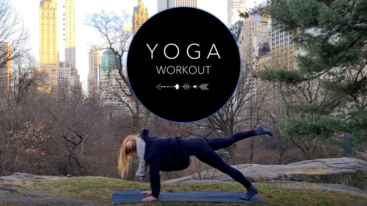 Yoga Workout im Central Park | NO GYM - schnelles und effektives Workout für Zuhause oder im Freien. - vrshAMBITION
