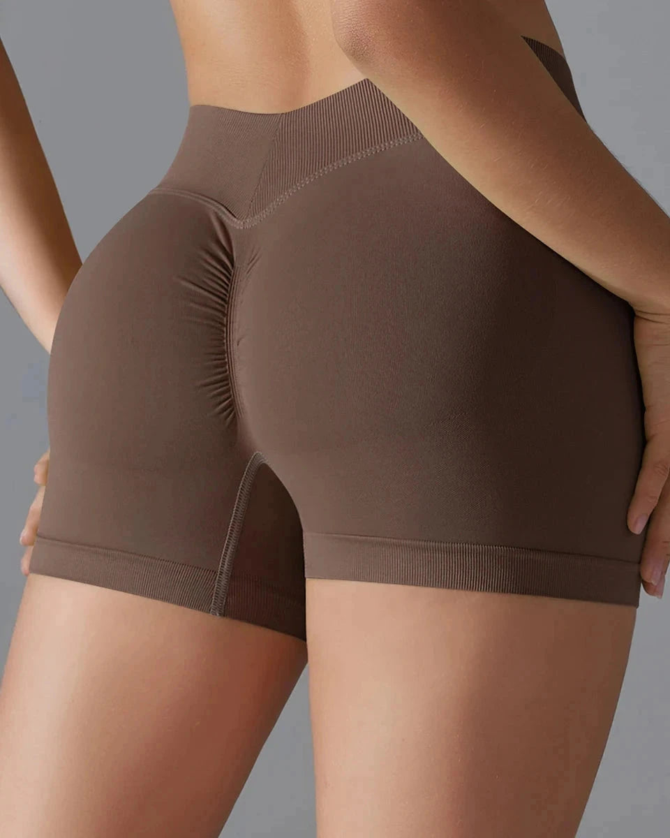 Pure Scrunch V-Back Shorts vrshAMBITION