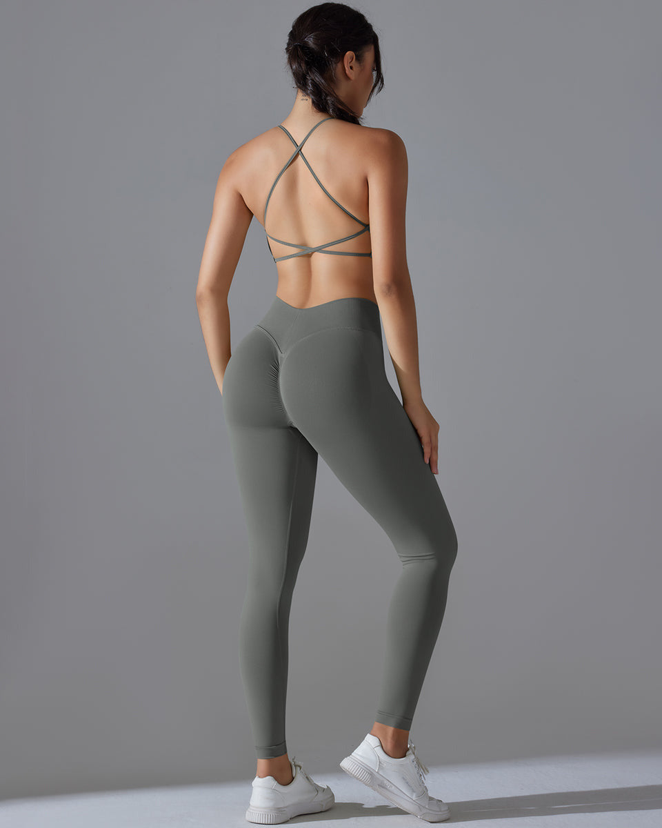 Pure Scrunch V-Back Leggings