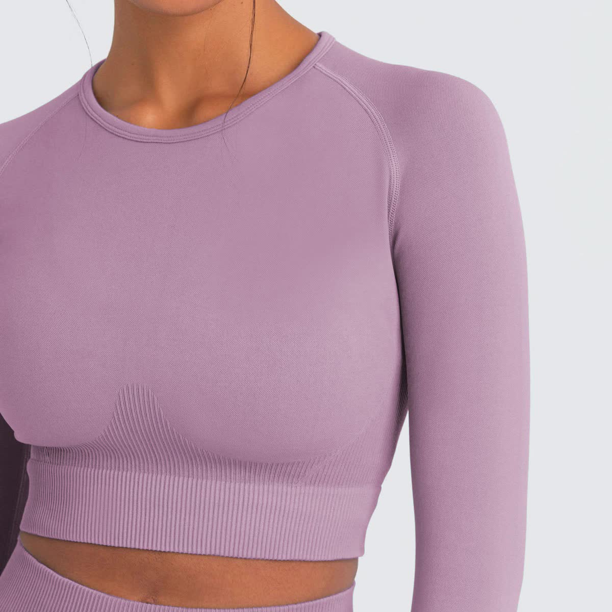Adapt Seamless Long Sleeve Crop Top