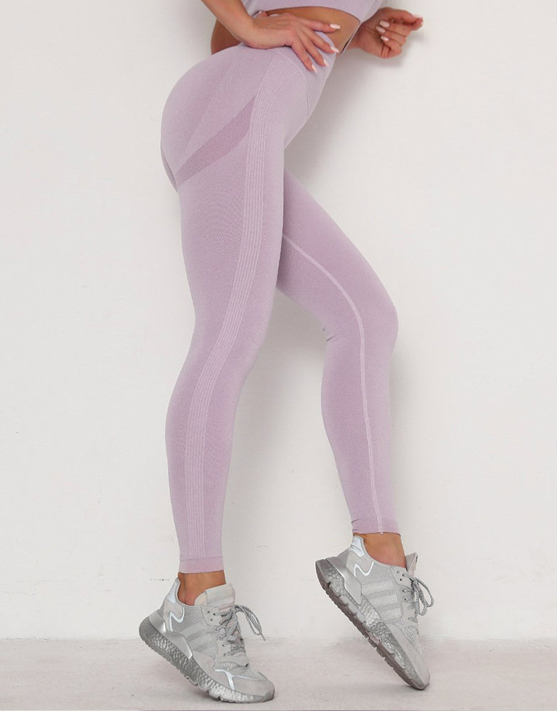 Seamless Scrunch Leggings - Violett vrshWOMENS