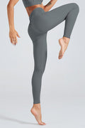 CHARCOAL Lacing Stretch Tights - VRSH AMBITION-TIGHT